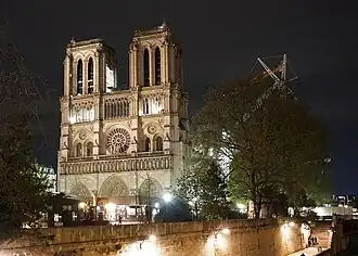 Собор Парижской Богоматери в 2024 году