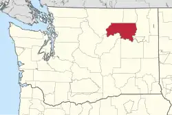 Колвилл на карте