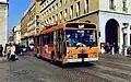 Троллейбус на Пьяцца-Гарибальди