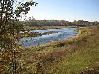 Река Тверца в Прутне