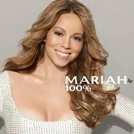 Обложка песни Мэрайя Кэри «100%»