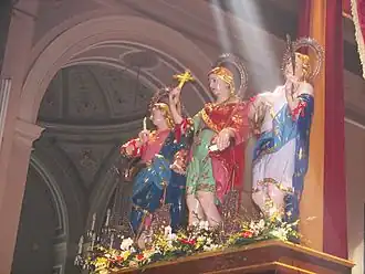 Святые Альфий, Филадельф и Кирин