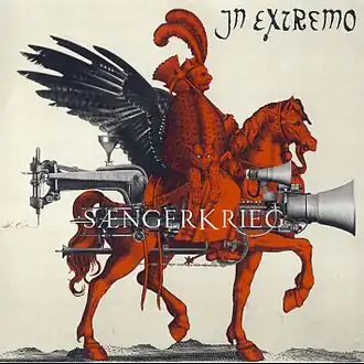 Обложка альбома In Extremo «Sängerkrieg» (2008)