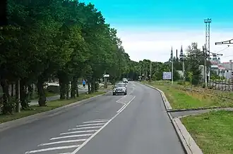 Вид на Старый город с улицы Копли