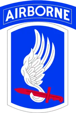 Нарукавная эмблема (SSI) бригады.