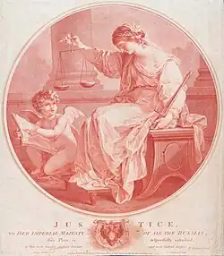 Правосудие. 1777По оригиналу Ангелики Кауфман