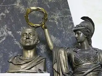 Памятник в мавзолее Барклая де Толли, Эстония