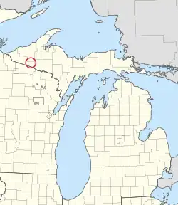 Лак-Вьё-Дезерт на карте