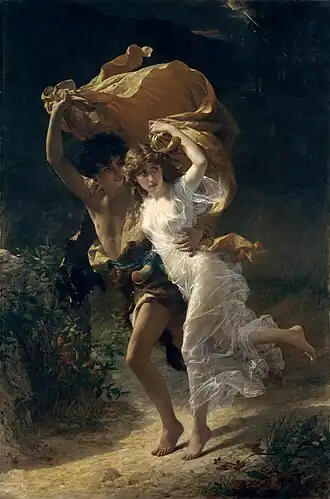 Буря. 1880. Холст, масло. Метрополитен-музей, Нью-Йорк