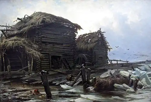 Заброшенная мельница (1890) ГТГ.
