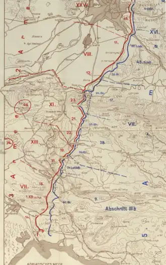 Карта сражения