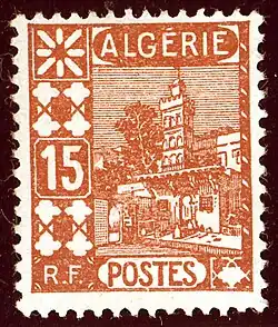 15 сантимов (Mi #40; Yt #39)