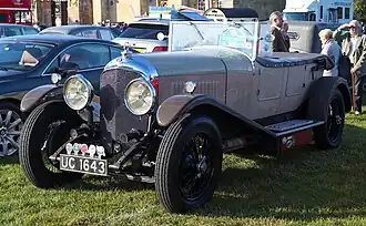 1928 Bentley 4½ Litre с кузовом Vanden Plas