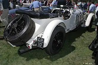 1930 Mercedes-Benz SS со спортивным двухместным кузовом без дверей