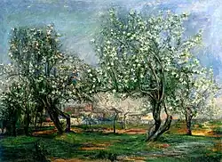 Цветущие яблони, 1936
