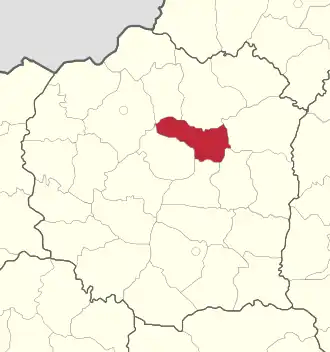 Любченский район на карте