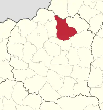 Юратишковский район на карте