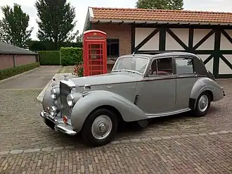 1953 Bentley R-Type с кузовом стандартный седан