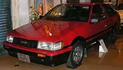 1983–1985 Corolla Levin GTV хетчбэк (Япония)
