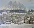 Ледоход на Волге, 1990
