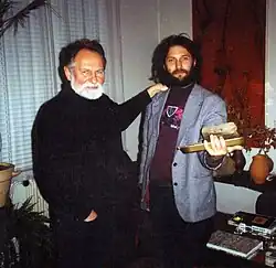 Алекс Млынарчик и Владимир Вельтман. Братислава, 1999 г.