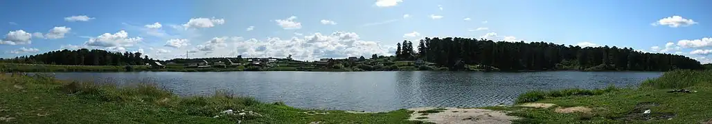 Пруд на Клюквенной речке в Аксёново