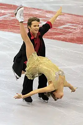 Даниель и Каролина Херман в 2009 году