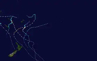 Все тропические циклоны сезона