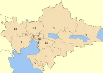 Салоники на карте