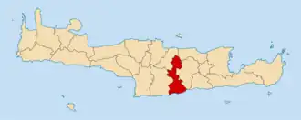 Архане-Астерусия на карте