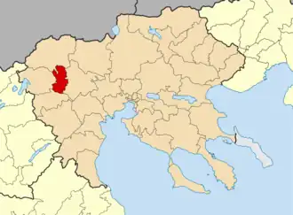 Скидра на карте