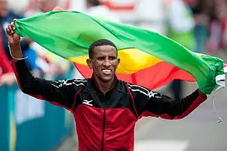 На Роттердамском марафоне 2012 года