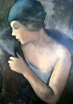 Девушка с чернобуркой