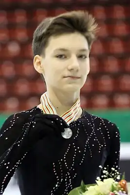 С серебряной медалью чемпионата мира среди юниоров (2014)