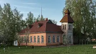 Здание земской школы. Построено в 1912 году