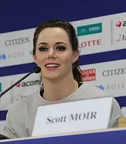 Т. Вертью на чемпионате четырёх континентов (2017)