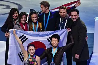 Церемония награждения танцевальных пар