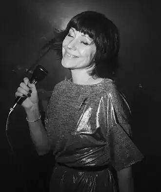 Света Бень на презентации альбома «Приём!» в Варшаве, 8 апреля 2023