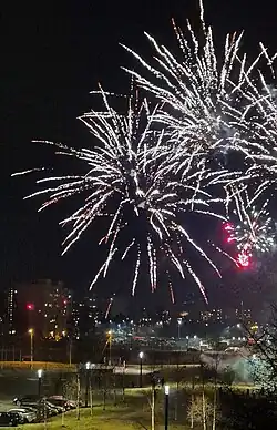 Новогодний фейерверк