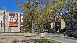 Перекрёсток с улицей Уус-Вольта,2025 год