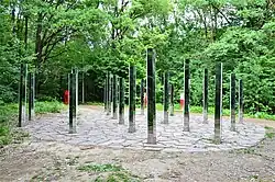 Ометьевский лес: арт-объект в зоне восприятия «Природа» (июль 2019)