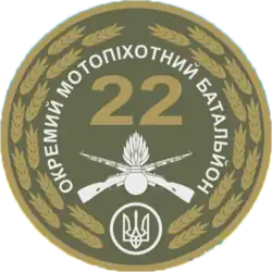 Нарукавный знак 22-го бТрО