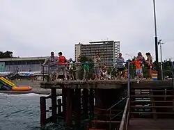 Пирс в Пицунде