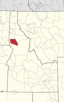 Нез-Перс на карте