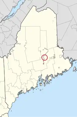 Пенобскот на карте