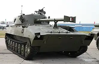 САО 2С34 «Хоста» на выставке «Технологии в машиностроении — 2014» в Жуковском