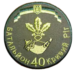 нарукавный знак 40-го бТрО