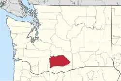 Якама на карте