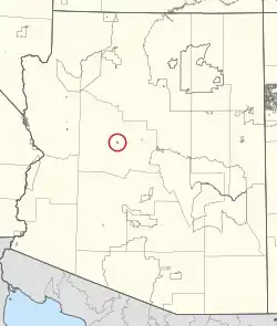 Явапай-Прескотт на карте