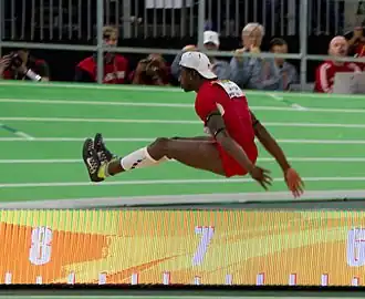 Маркиз Денди на чемпионате мира в помещении 2016 года